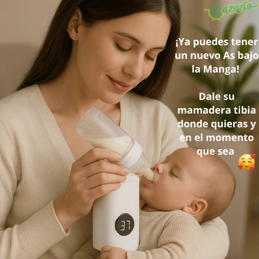 Calentador Portátil de Mamaderas Recargable