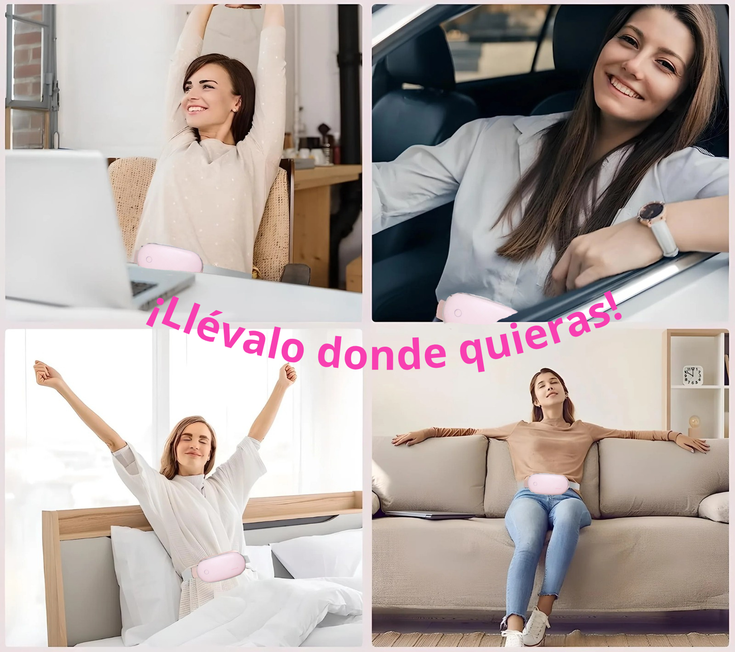 Cinturón térmico para Alivio Menstrual