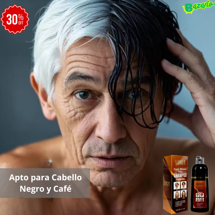 SHAMPOO PINTA CANAS FLOWER SECRET 400 ML